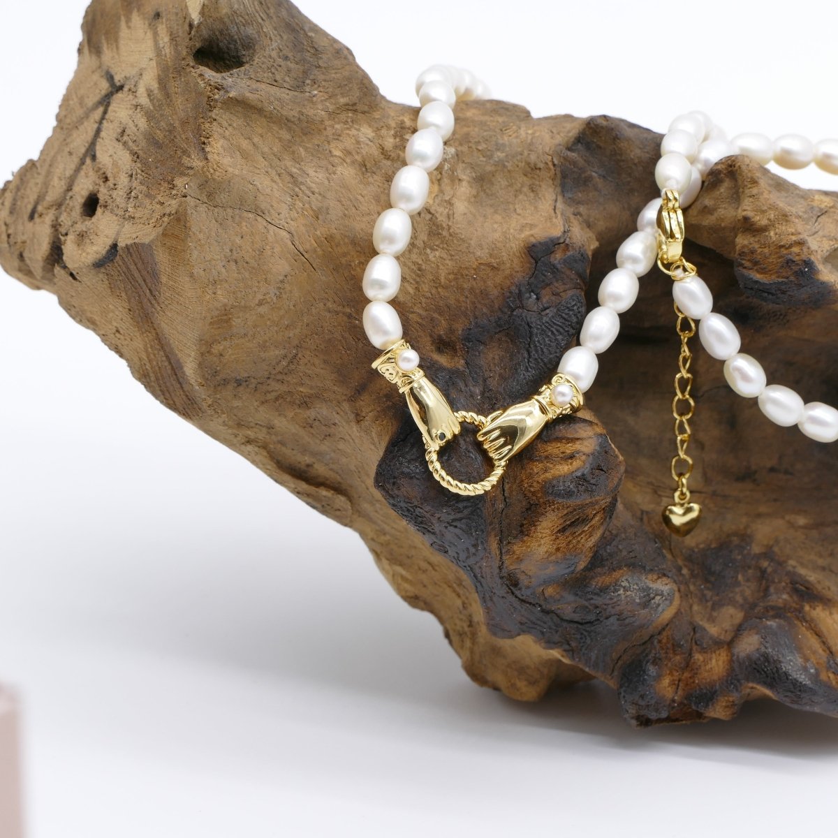Édesvizi gyöngy nyaklánc - Lustra Bella - Hétköznapi Gyöngy nyakláncok