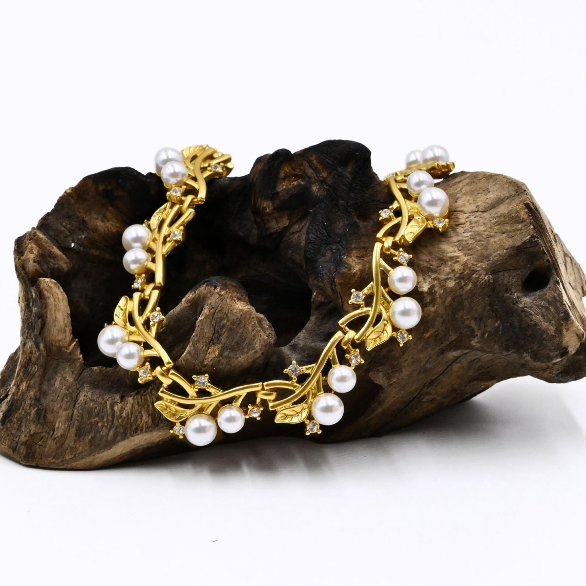 Édesvizi gyöngy nyaklánc 19 - Lustra Bella - Alkalmi Gyöngy nyakláncok