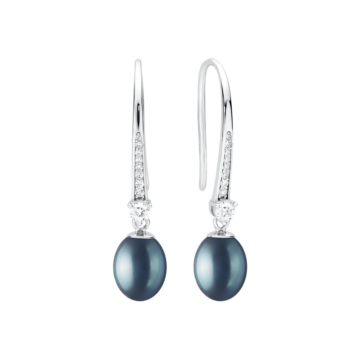 Earring SK21489E - Lustra Bella - Alkalmi gyöngy fülbevalók